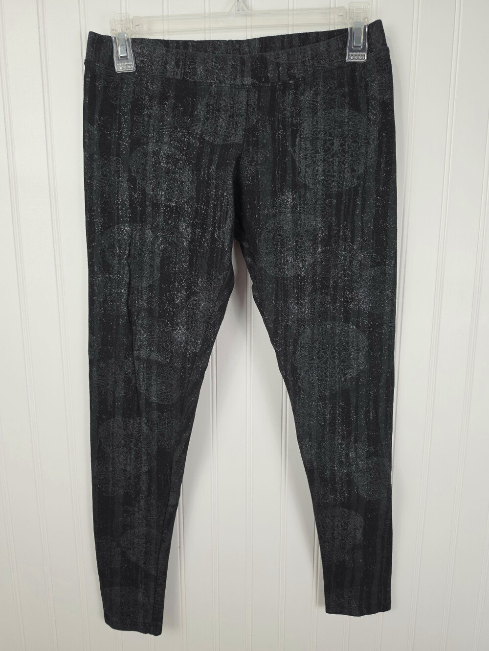 Harley Davidson | Skeleton Leggings Black Small